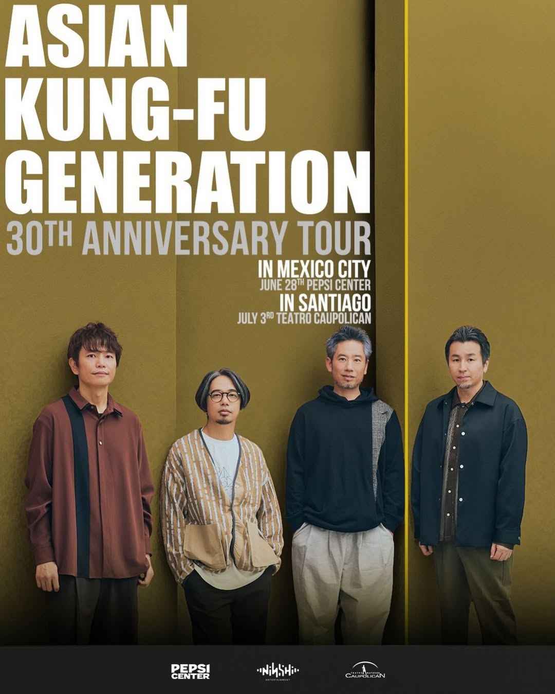 Celebrando sus 30 años: Asian Kung-Fu Generation vuelve a Chile